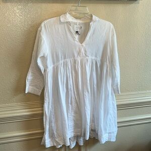 Anthropologie Babydoll Style Top
